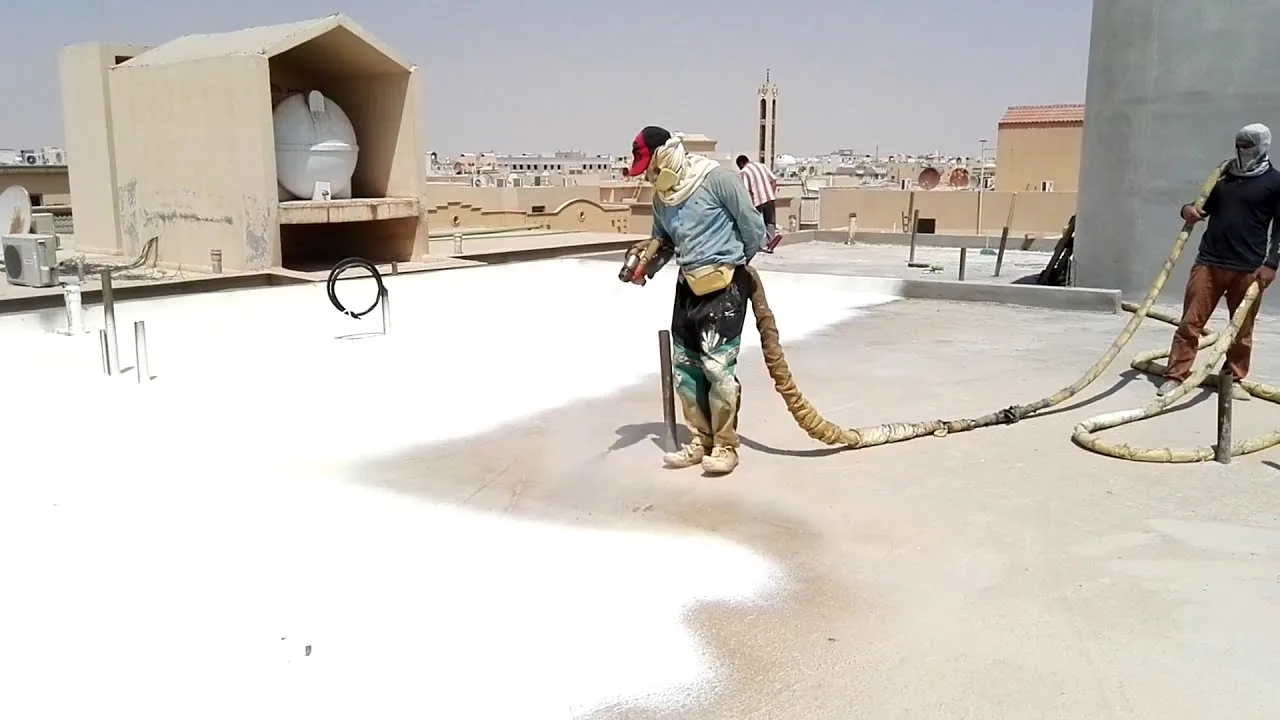 خدمة عزل اسطح عازل فوم